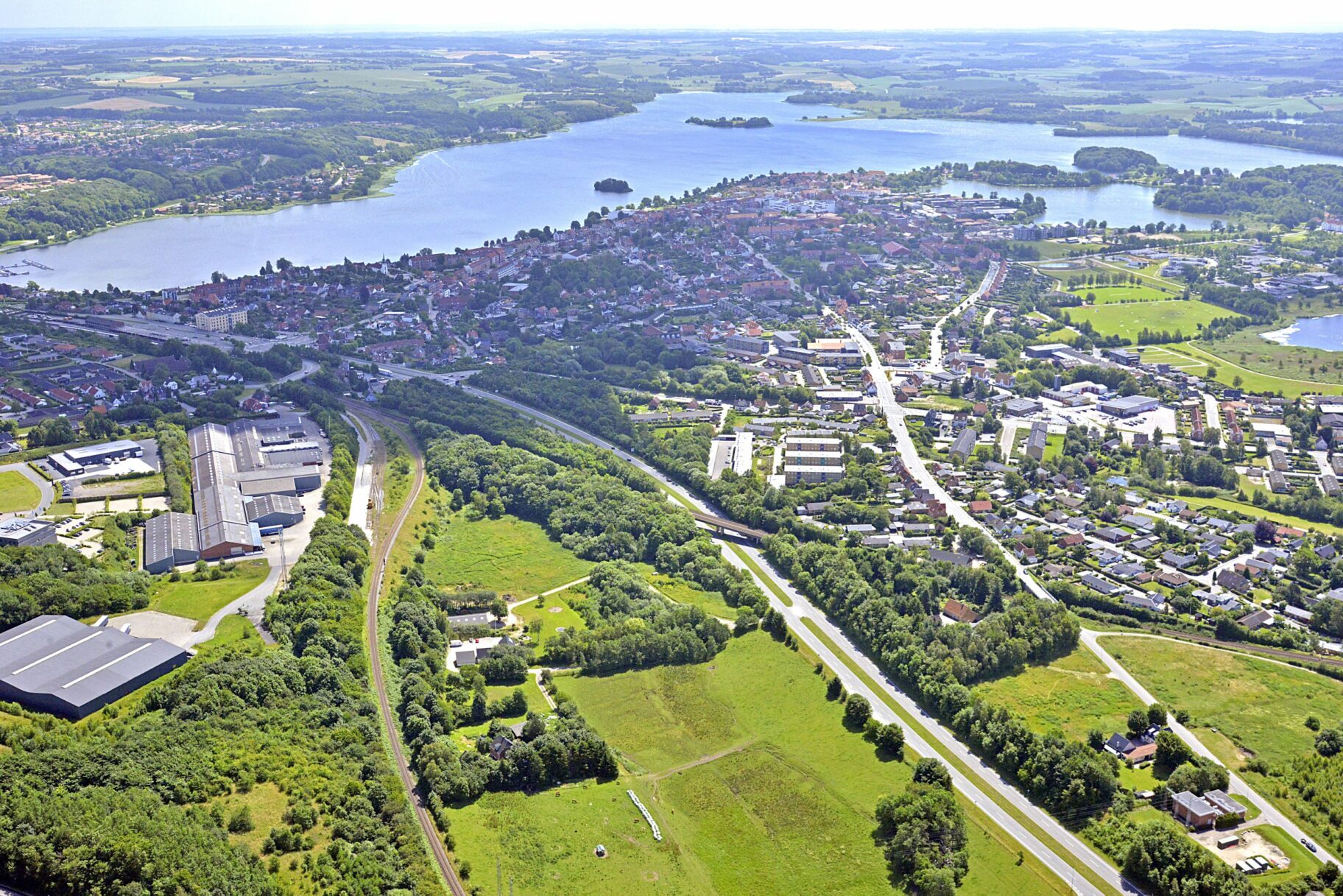 Skanderborg – Ejendomsmæglerfirmaet John Frandsen