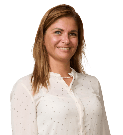 Camilla Bech, Intern sælger hos Ejendomsmæglerfirmaet John Frandsen.