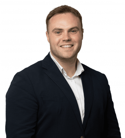Frederik Krusborg Andersen, Ejendomsmægler, MDE hos Ejendomsmæglerfirmaet John Frandsen i Herning.