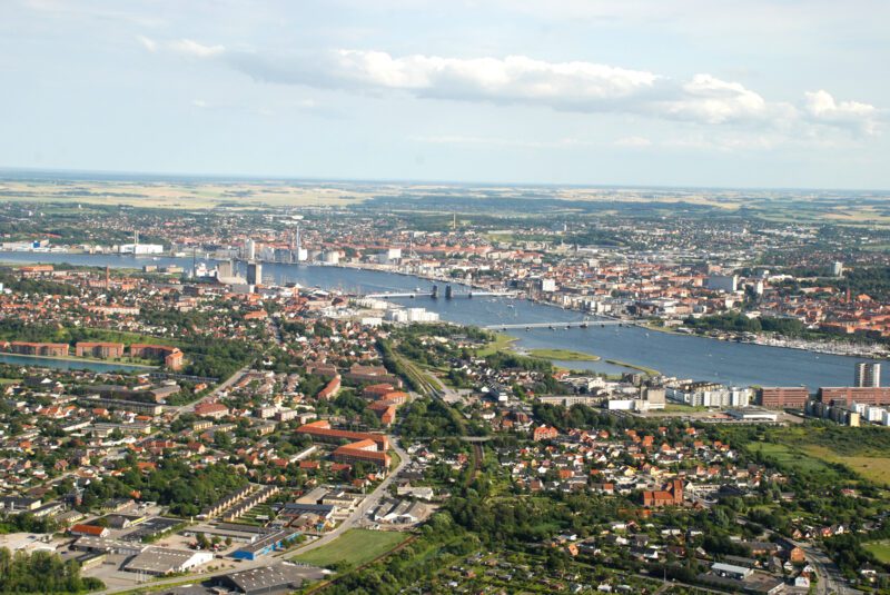 Aalborg luftfoto