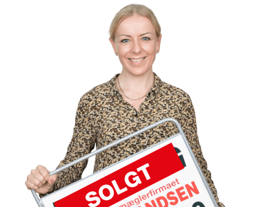 Ejendomsmægler Maja Hansen solgt skilt