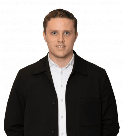 Mathias Thorsø Boel, Ejendomsmægler, MDE hos Ejendomsmæglerfirmaet John Frandsen i Aars.