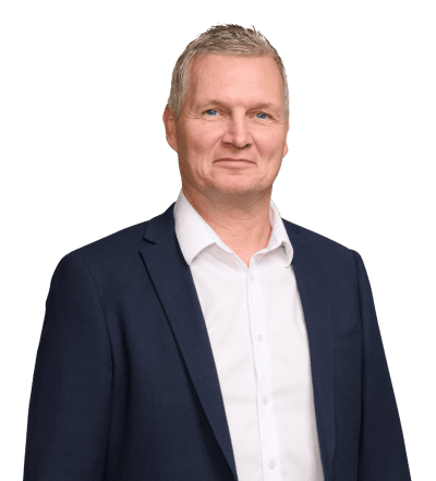 Rene Kjær, Ejendomsmægler, MDE hos Ejendomsmæglerfirmaet John Frandsen i Randers.