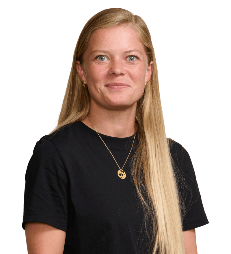 Julie Mørch, Digital marketingkoordinator hos Ejendomsmæglerfirmaet John Frandsen.