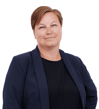 Heidi Villadsen, Sagsbehandler og ejendomsmægler, MDE hos Ejendomsmæglerfirmaet John Frandsen i Hinnerup og Skødstrup.