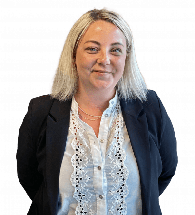 Carina Nygaard, Sagskoordinator og Ejendomsmægler, MDE hos Ejendomsmæglerfirmaet John Frandsen i Silkeborg.