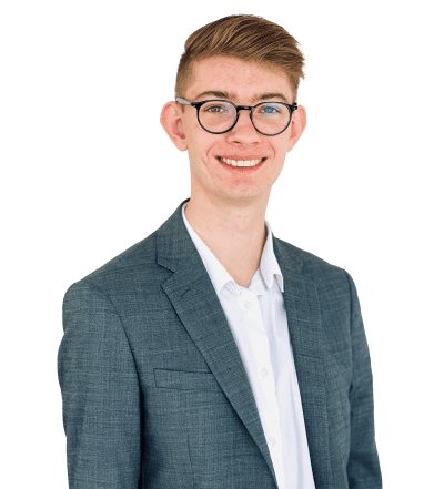 Frederik Frese Hansen, Trainee hos Ejendomsmæglerfirmaet John Frandsen i Auning.