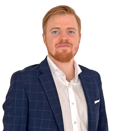 Mathias Munk Sørensen, Salg & Vurdering hos Ejendomsmæglerfirmaet John Frandsen i Hadsten.