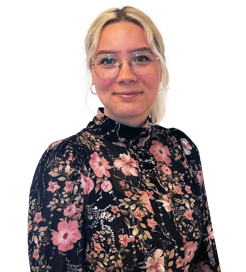 Maria Pedersen, Trainee hos Ejendomsmæglerfirmaet John Frandsen i Auning.