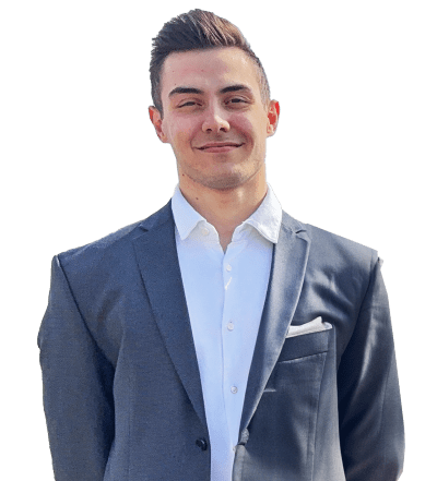 William Senad Catak, Trainee hos Ejendomsmæglerfirmaet John Frandsen i Grenaa.