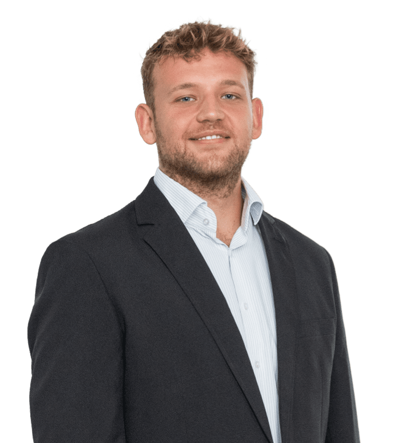 Jens Poulsen, Trainee hos Ejendomsmæglerfirmaet John Frandsen i Klarup.