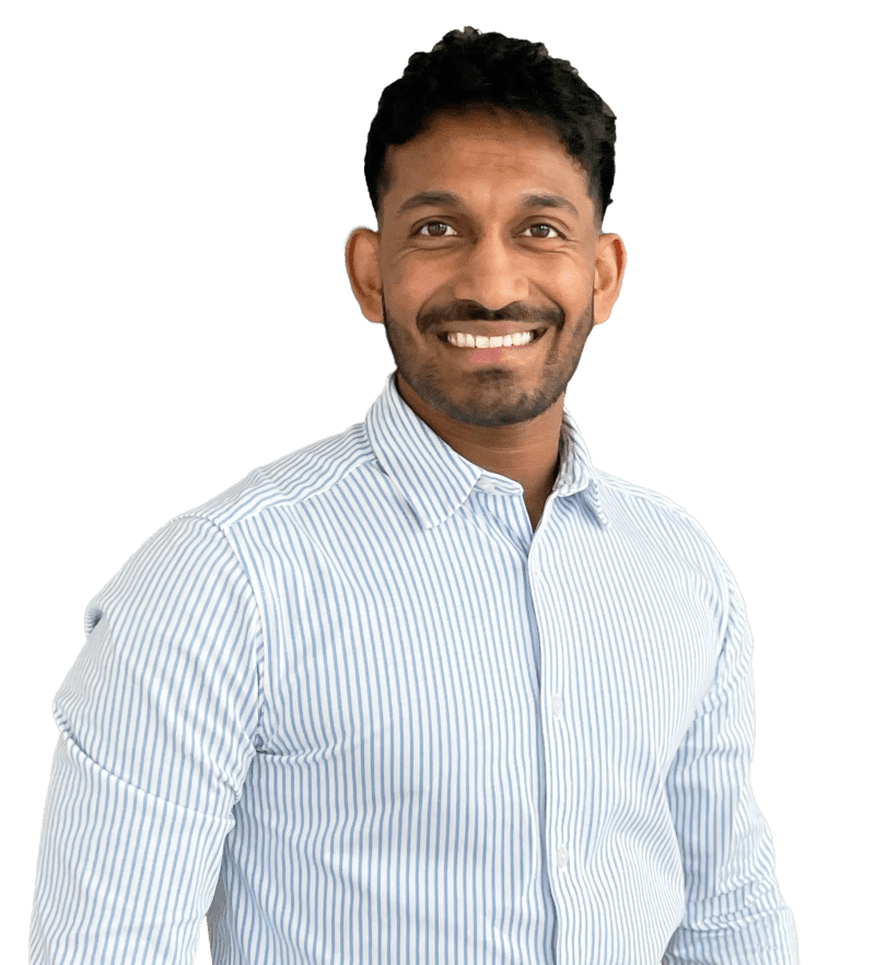 Mabithan Makinthan, Trainee hos Ejendomsmæglerfirmaet John Frandsen i Glesborg.